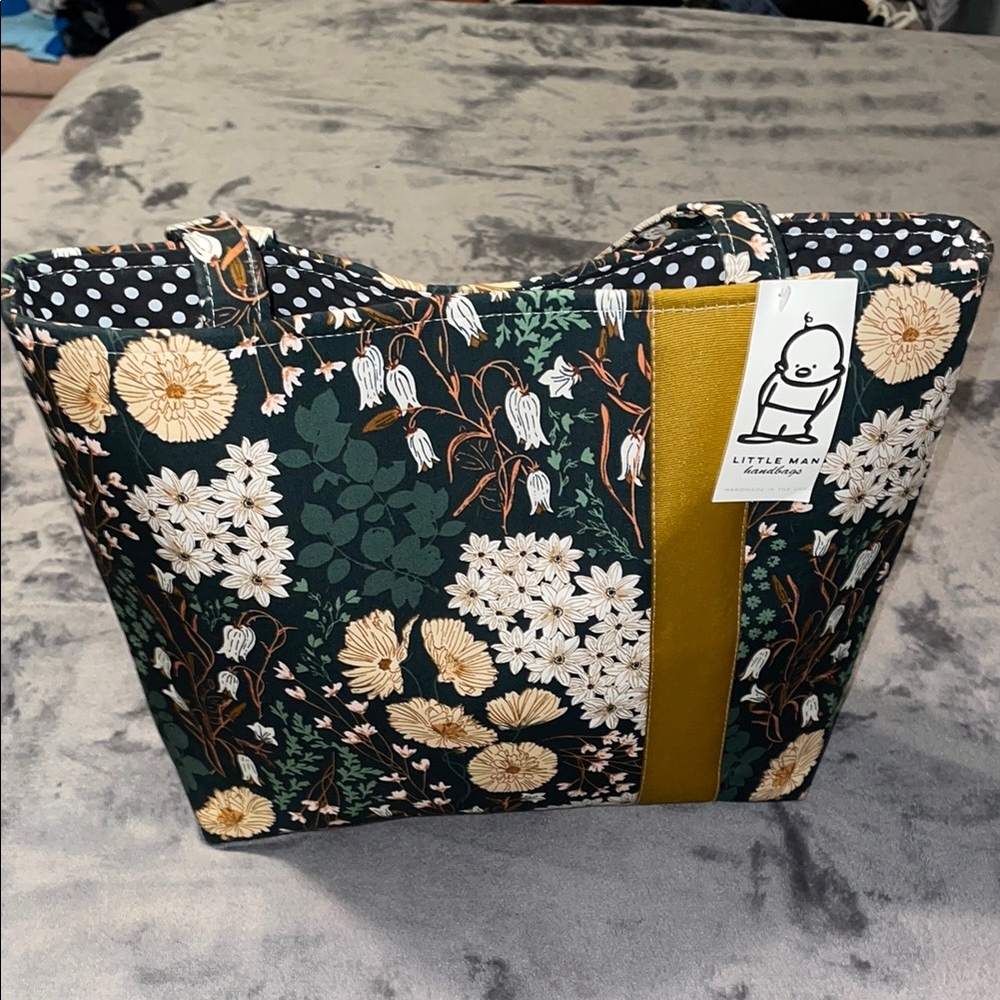 Floral Tote - Little Man Handbags - Picture 7 of 10
